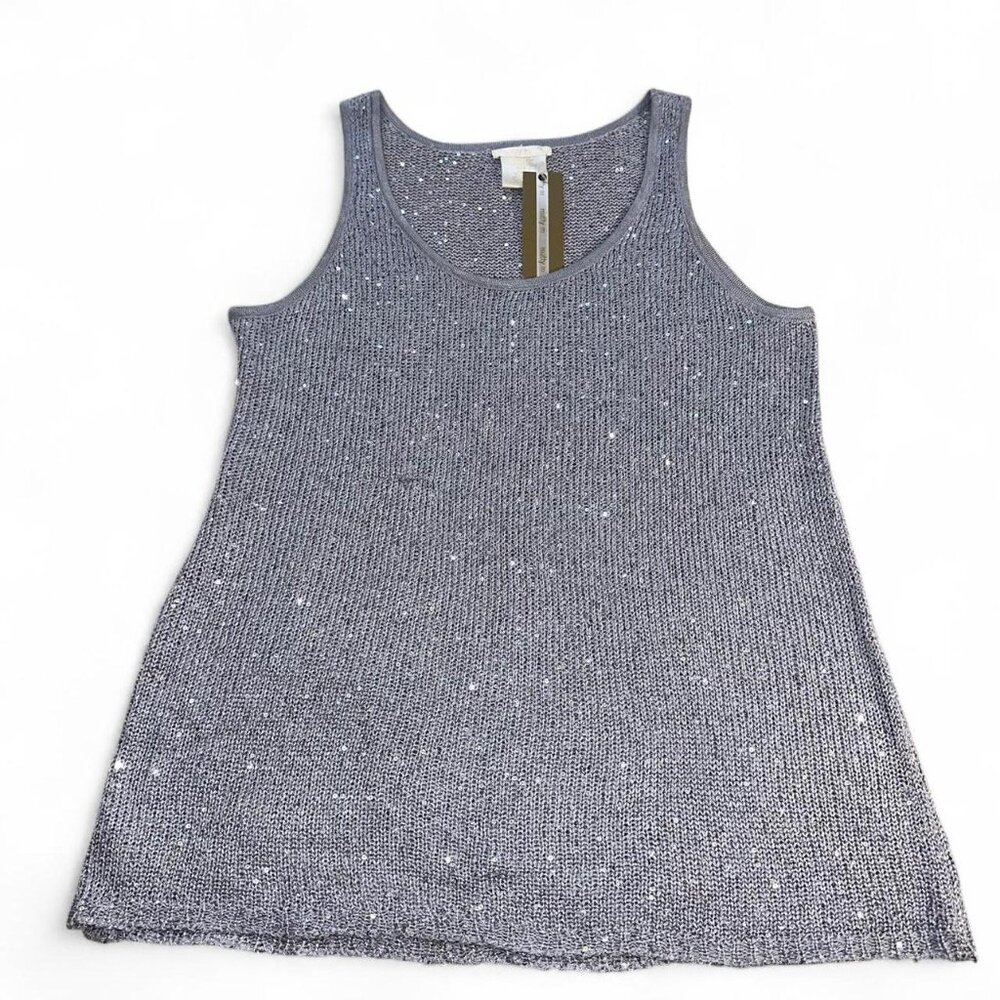 New with tags vintage sequin crochet top